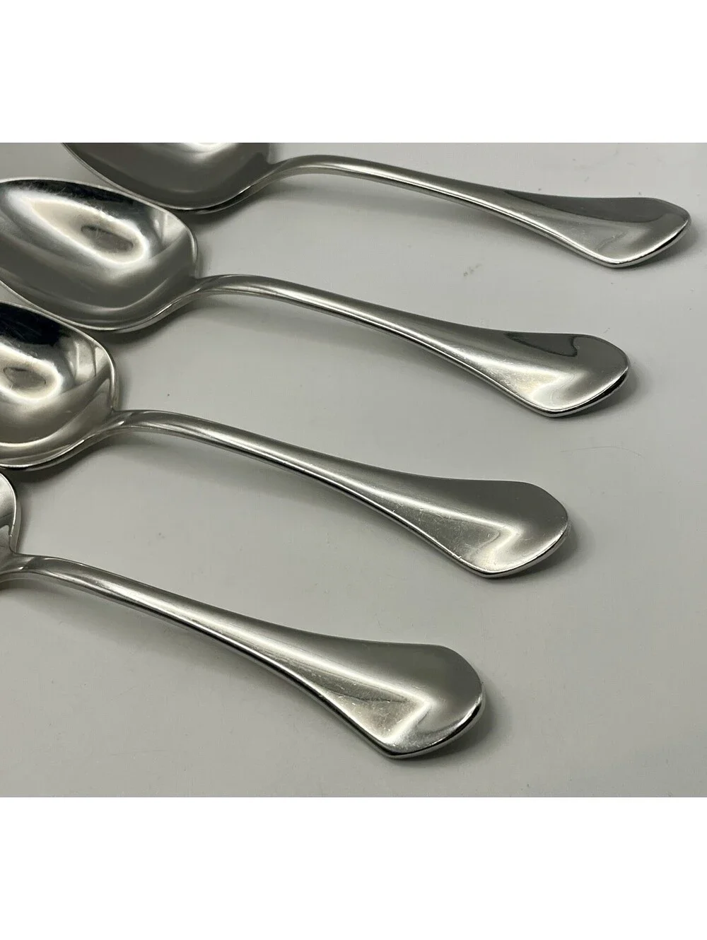 4- Oneida USA CAPELLO Stainless Place Oval Soup Spoon Lot ~ 7”